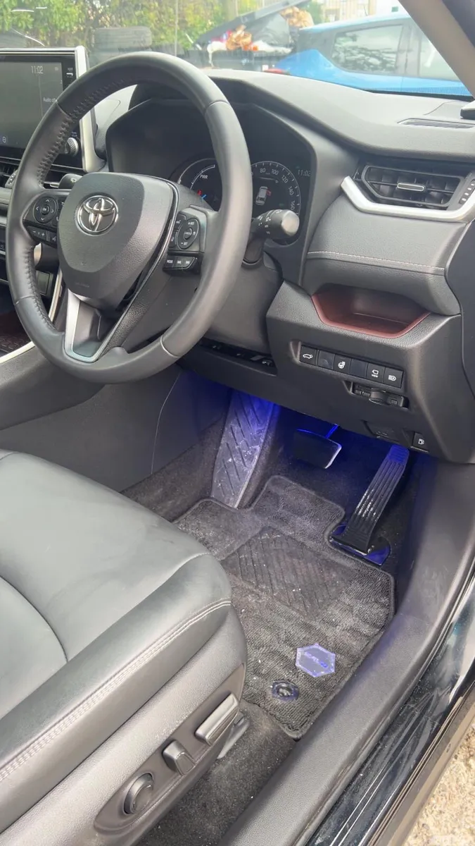 Toyota RAV4 SUV, Petrol Hybrid, 2021, Black