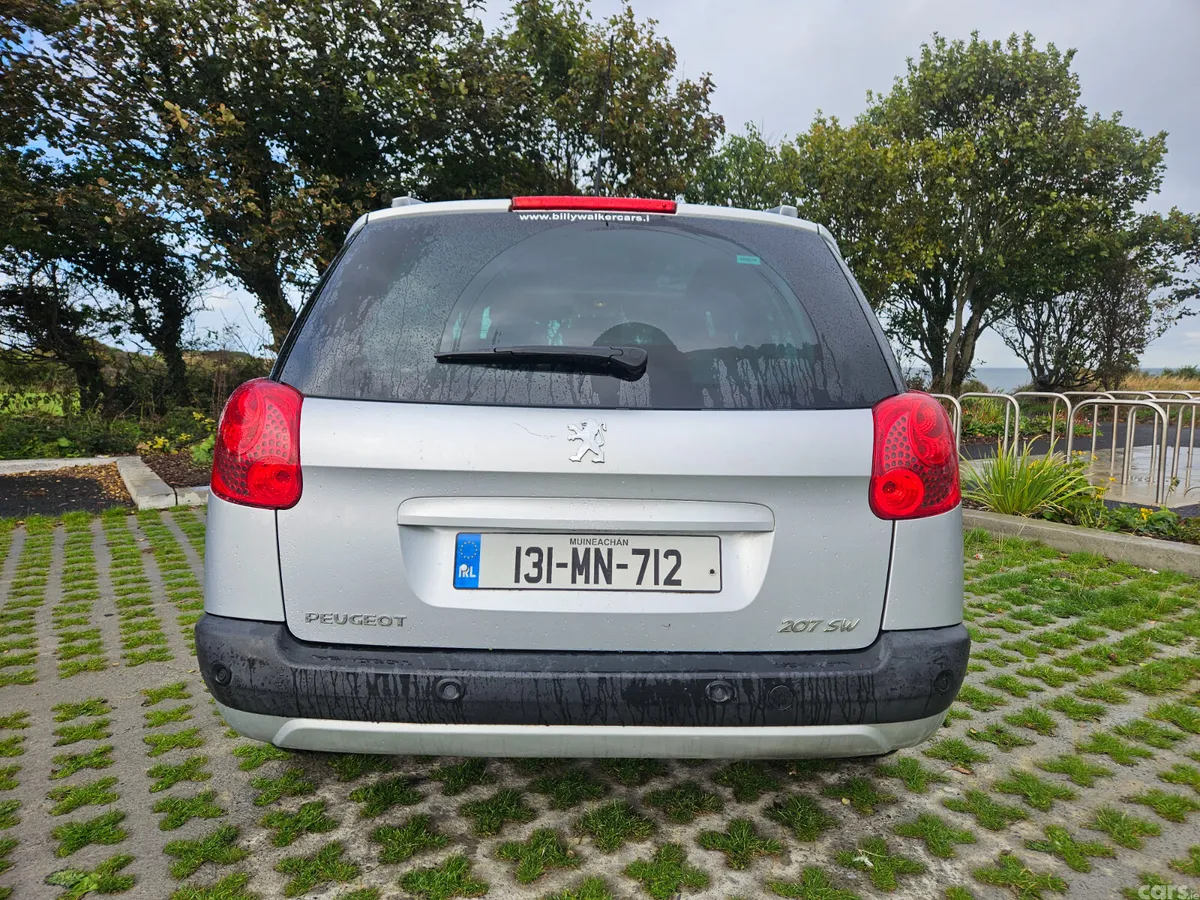 Peugeot 207 Estate, Diesel, 2013, Silver