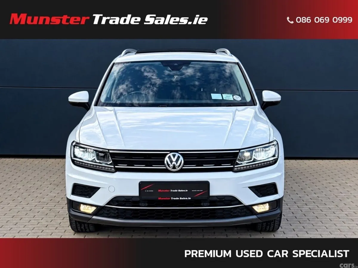 Volkswagen Tiguan SUV, Diesel, 2019, White