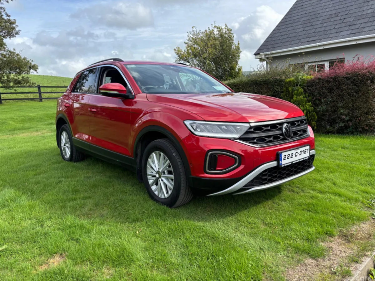 Volkswagen T-Roc Estate, Petrol, 2022, Red