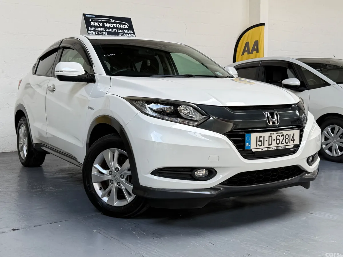 Honda Vezel Estate, Petrol Hybrid, 2015, White