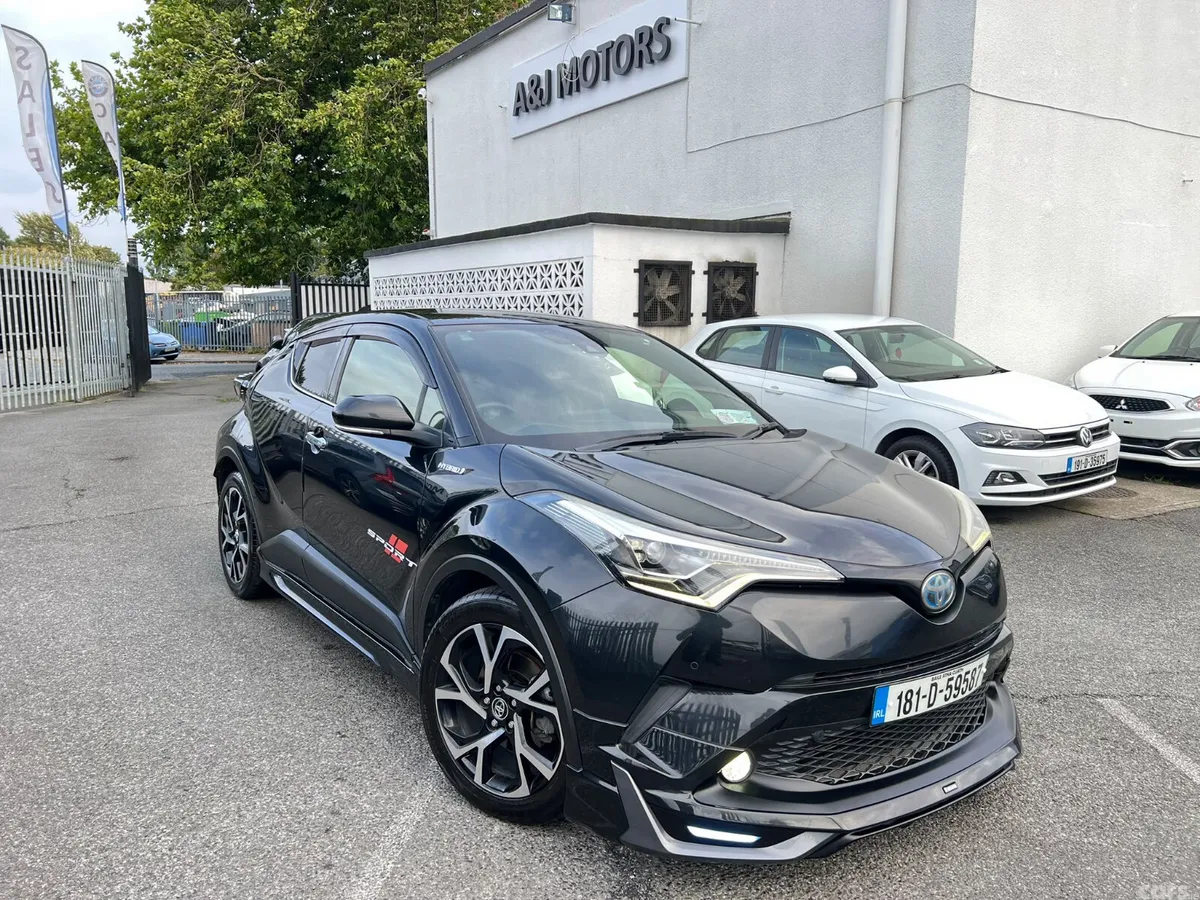 Toyota C-HR Hatchback, Petrol Hybrid, 2018, Black