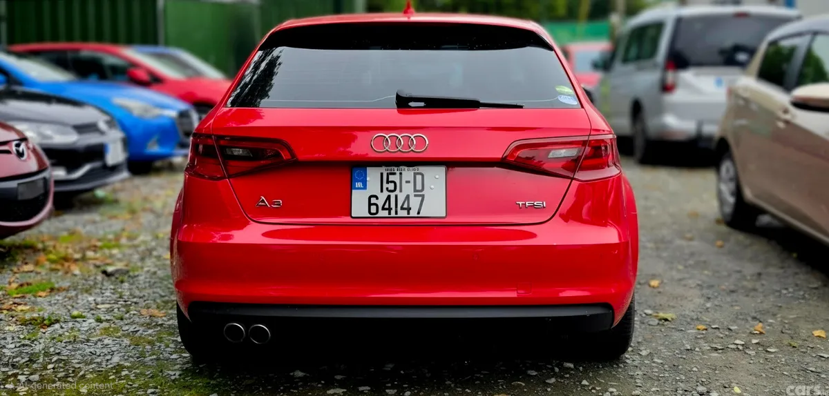 Audi A3 Hatchback, Petrol, 2015, Red
