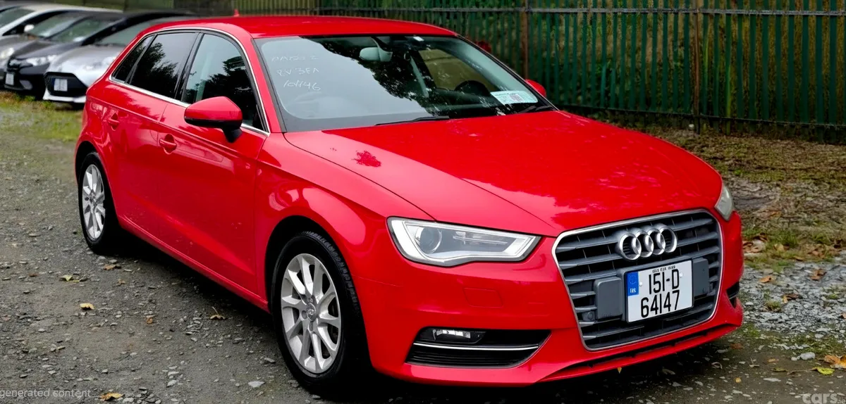 Audi A3 Hatchback, Petrol, 2015, Red