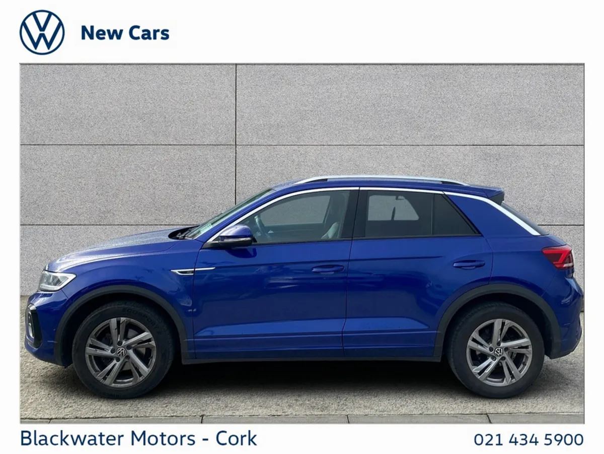 Volkswagen T-Roc SUV, Petrol, 2023, Blue