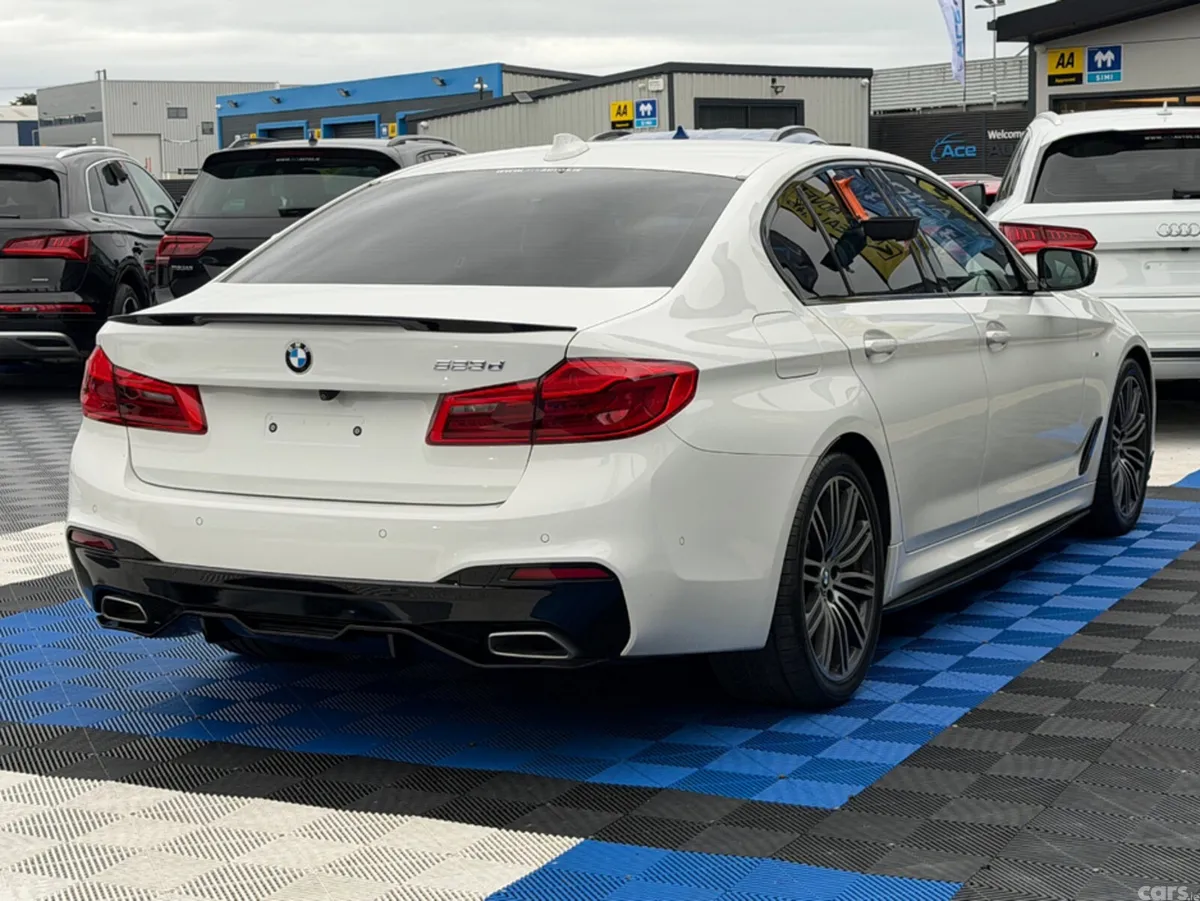 BMW 5-Series Saloon, Diesel, 2018, White