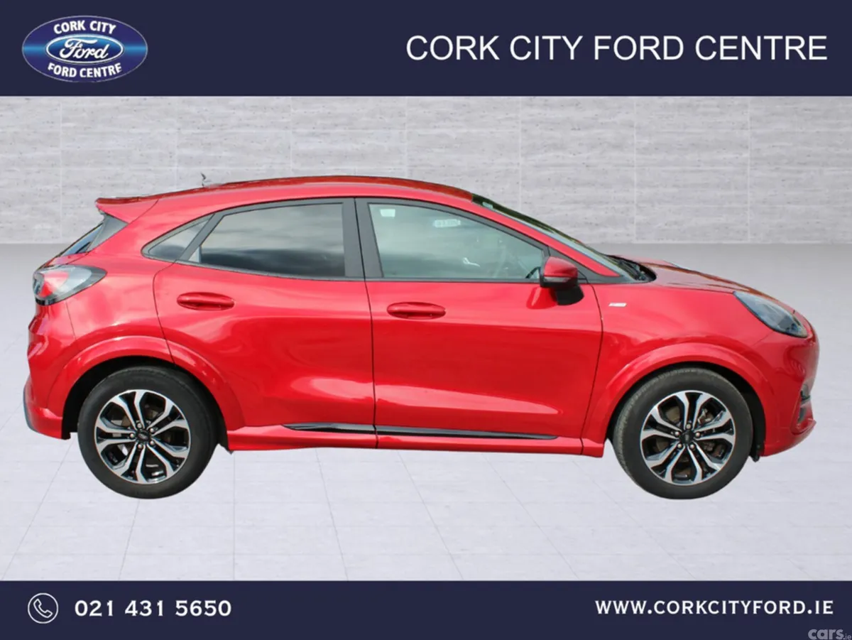 Ford Puma MPV, Petrol Hybrid, 2023, Red