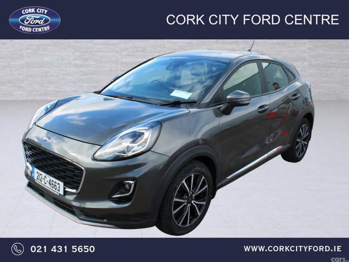 Ford Puma MPV, Petrol Hybrid, 2021, Grey