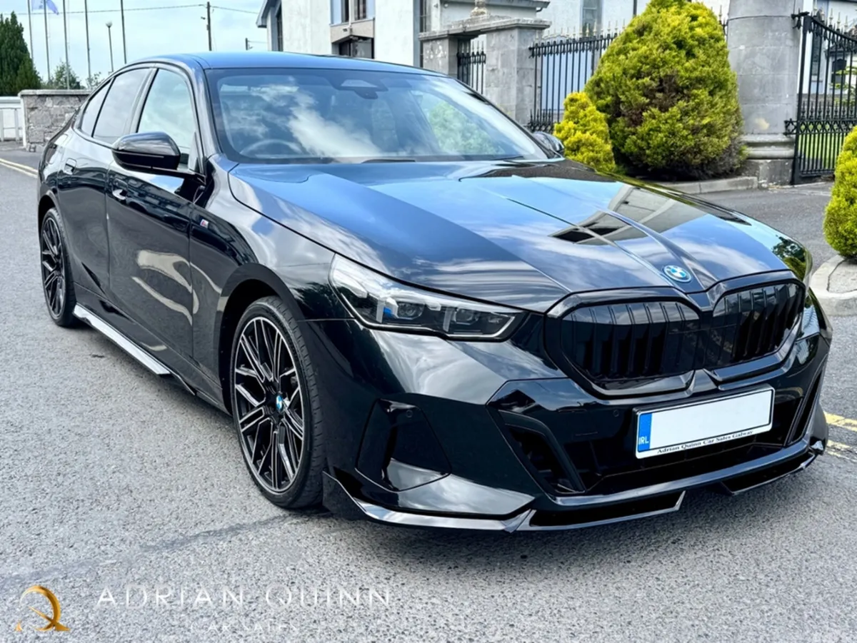 BMW 5-Series Saloon, Petrol Plug-in Hybrid, 2024, Black