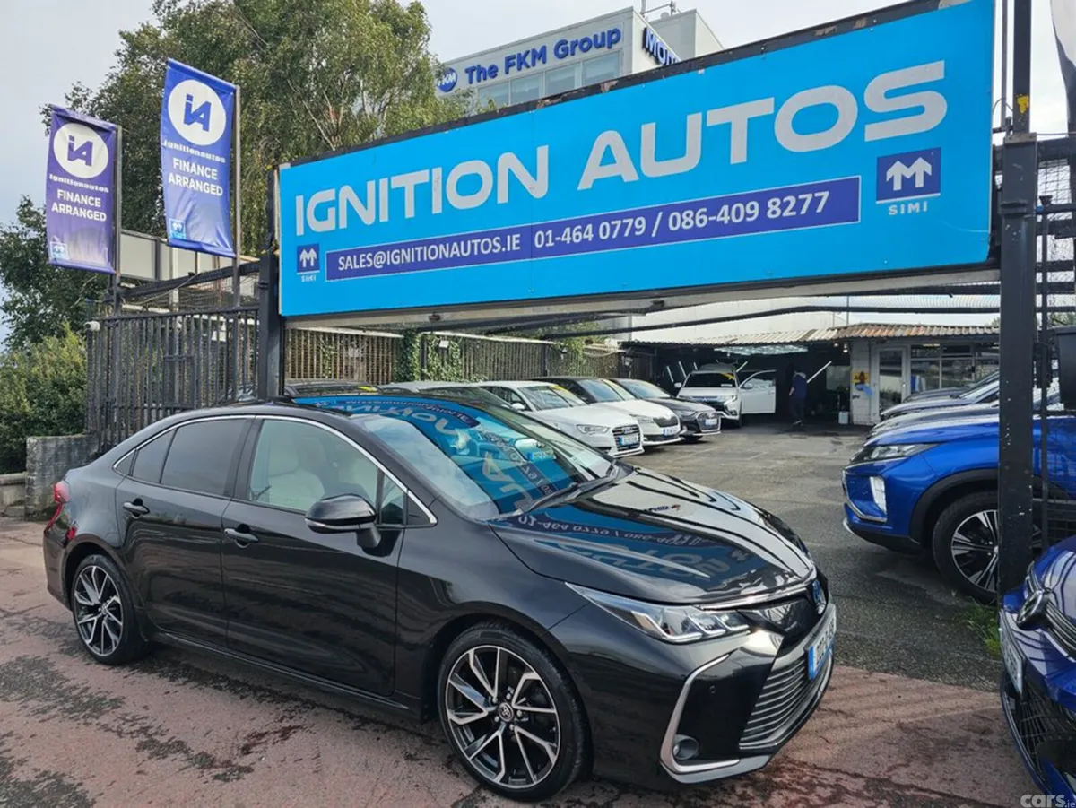 Toyota Corolla Saloon, Petrol Hybrid, 2022, Black