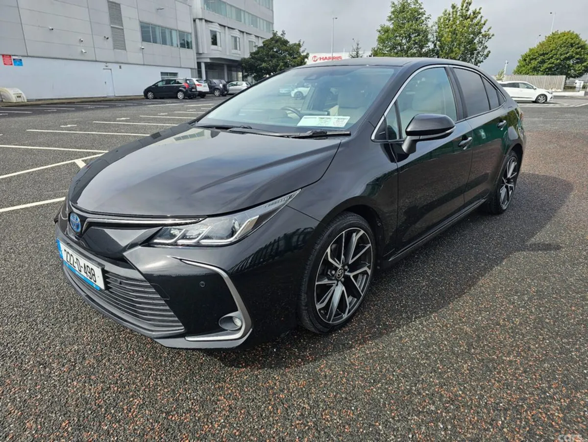 Toyota Corolla Saloon, Petrol Hybrid, 2022, Black