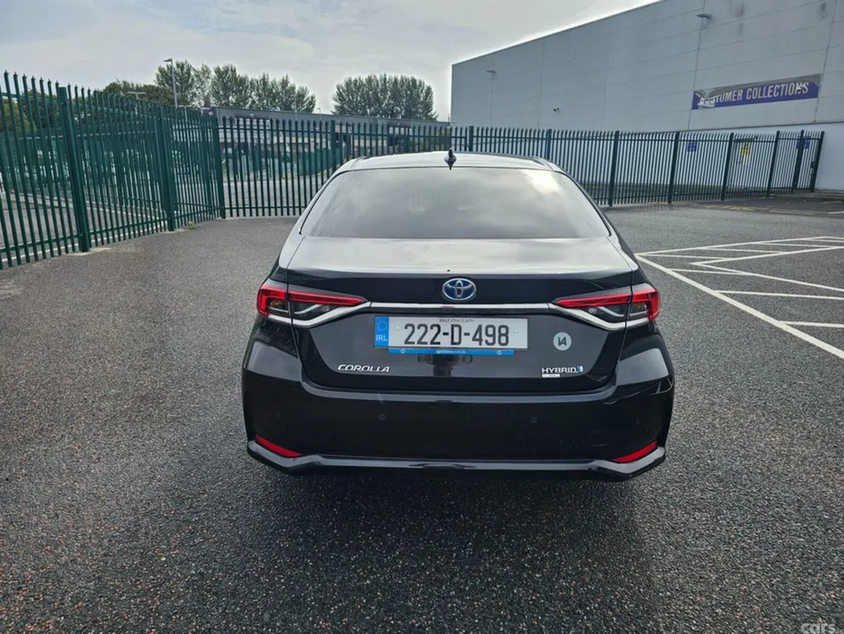 Toyota Corolla Saloon, Petrol Hybrid, 2022, Black