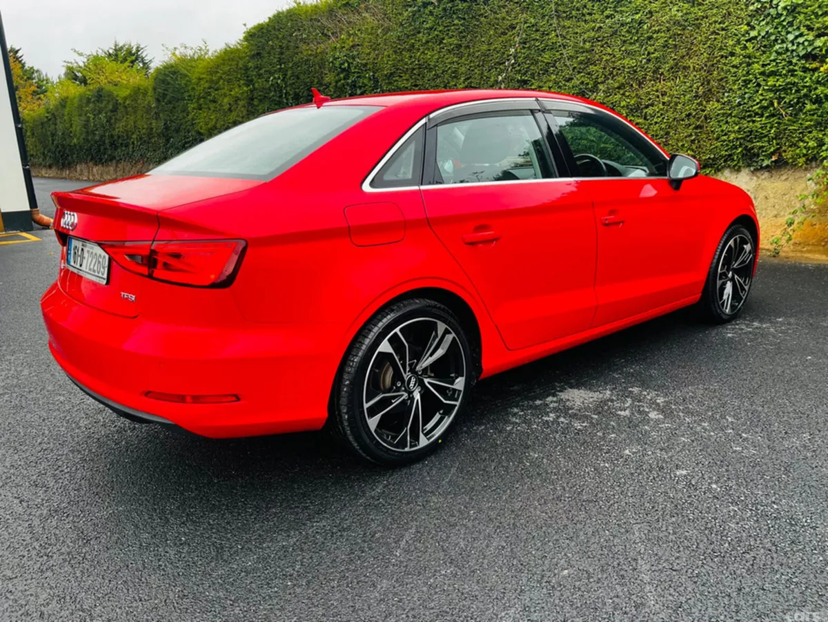 Audi A3 Saloon, Petrol, 2016, Red