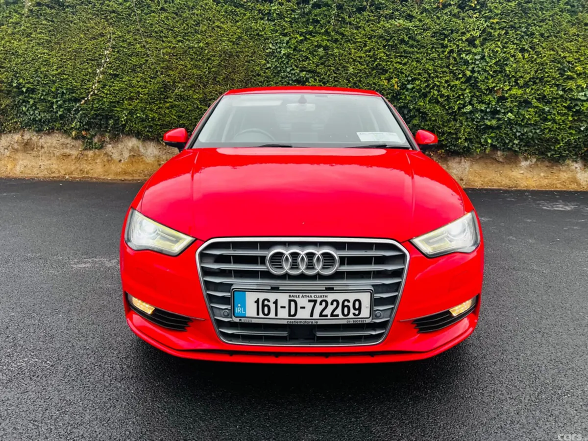 Audi A3 Saloon, Petrol, 2016, Red