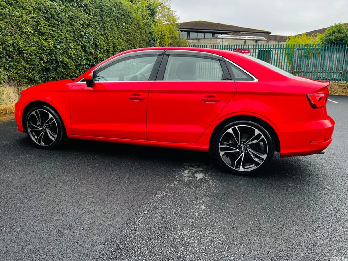 Audi A3 Saloon, Petrol, 2016, Red