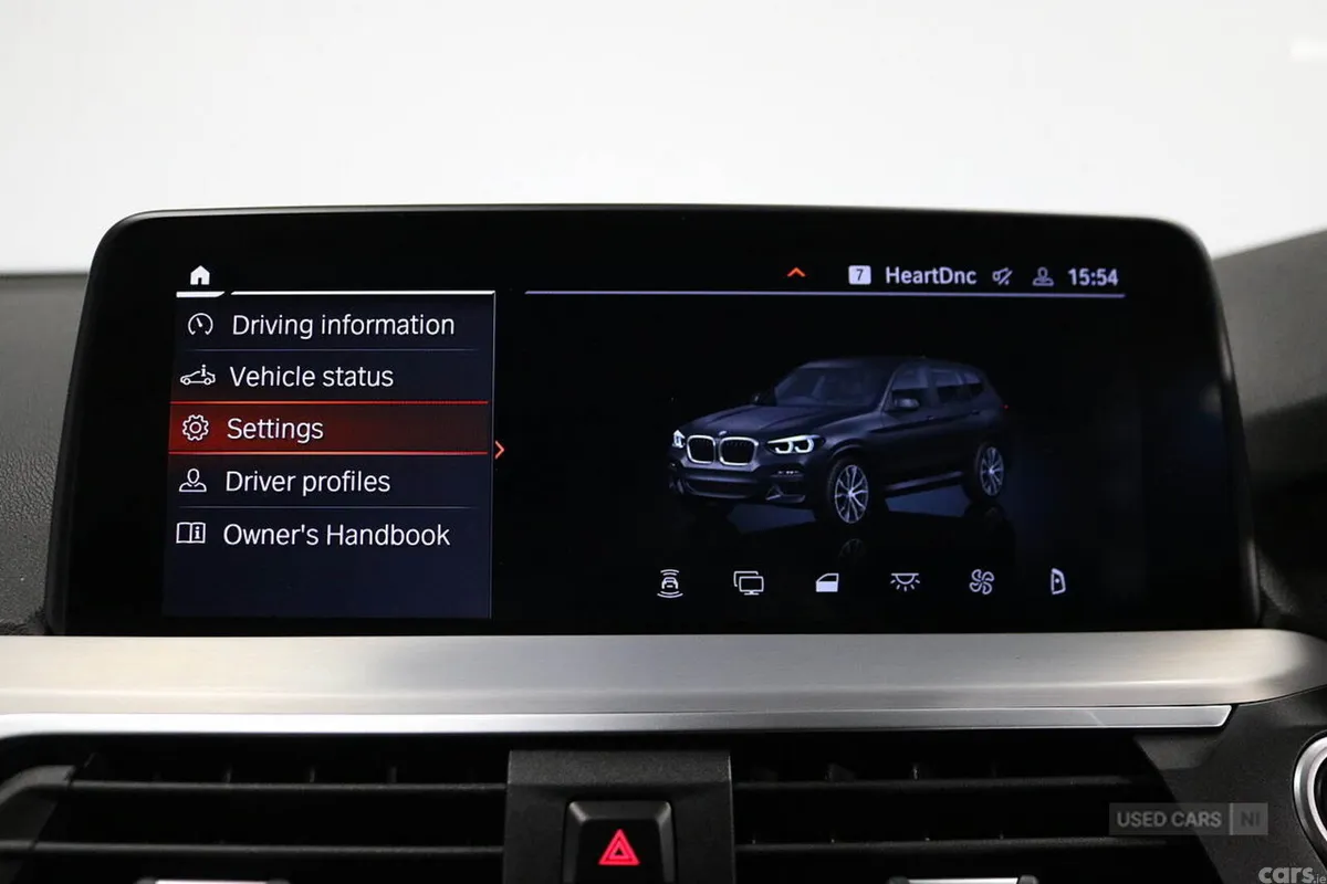 BMW X3 SUV, Diesel Hybrid, 2021, Black