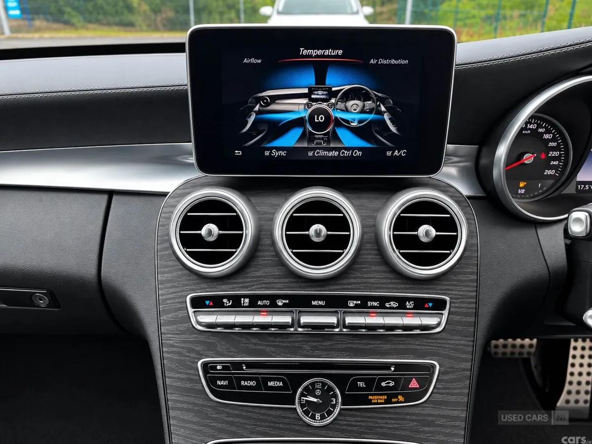 Mercedes-Benz C-Class , Petrol, 2015, White