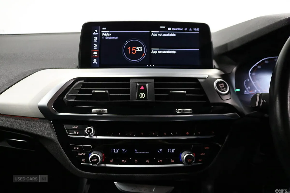 BMW X3 SUV, Diesel Hybrid, 2021, Black