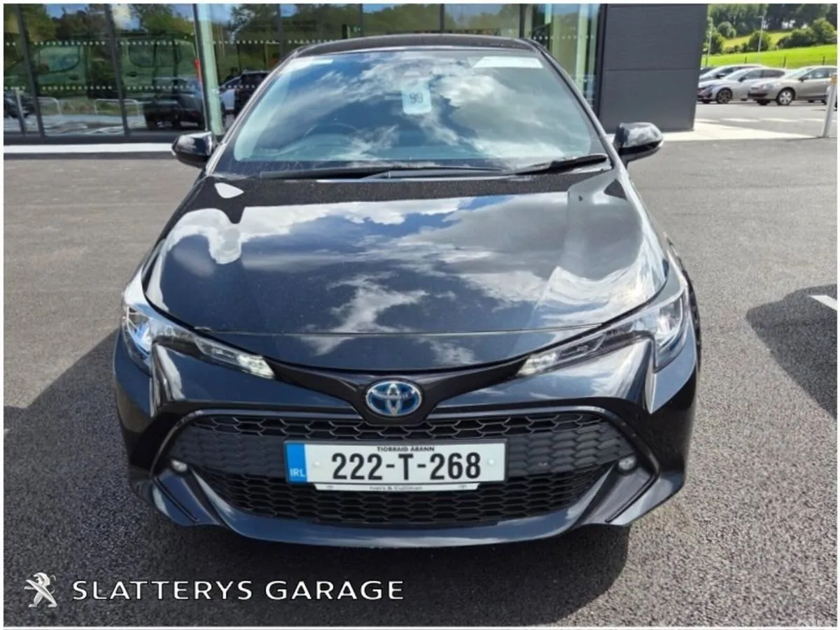 Toyota Corolla Hatchback, Petrol Hybrid, 2022, Black