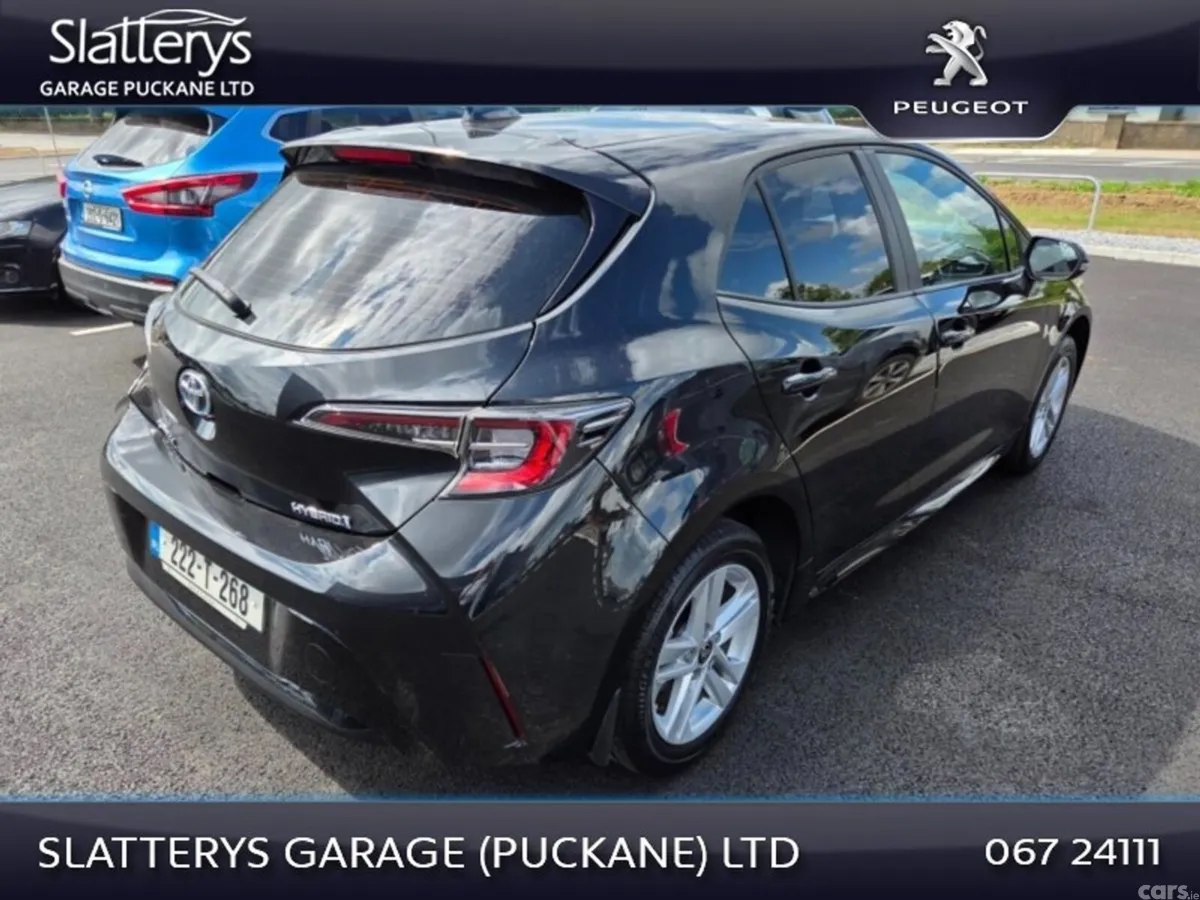 Toyota Corolla Hatchback, Petrol Hybrid, 2022, Black