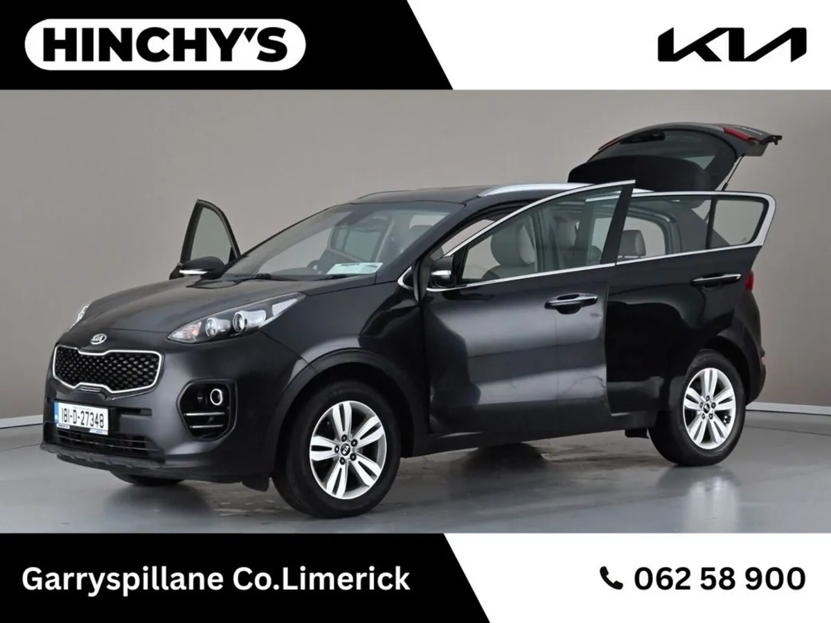 Kia Sportage SUV, Diesel, 2018, Black