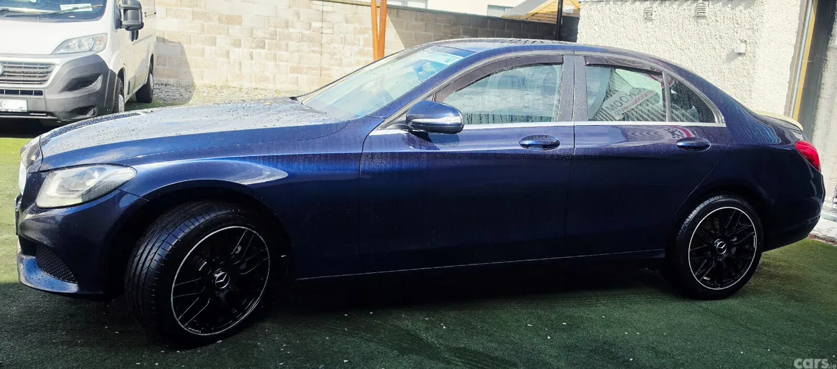 Mercedes-Benz C-Class Saloon, Diesel, 2014, Blue