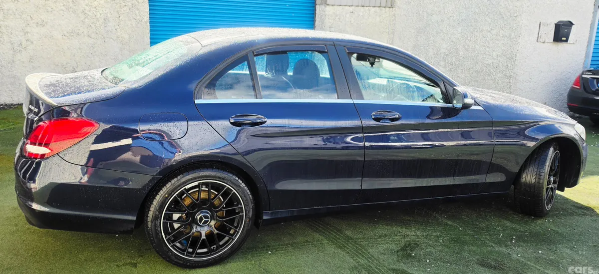 Mercedes-Benz C-Class Saloon, Diesel, 2014, Blue