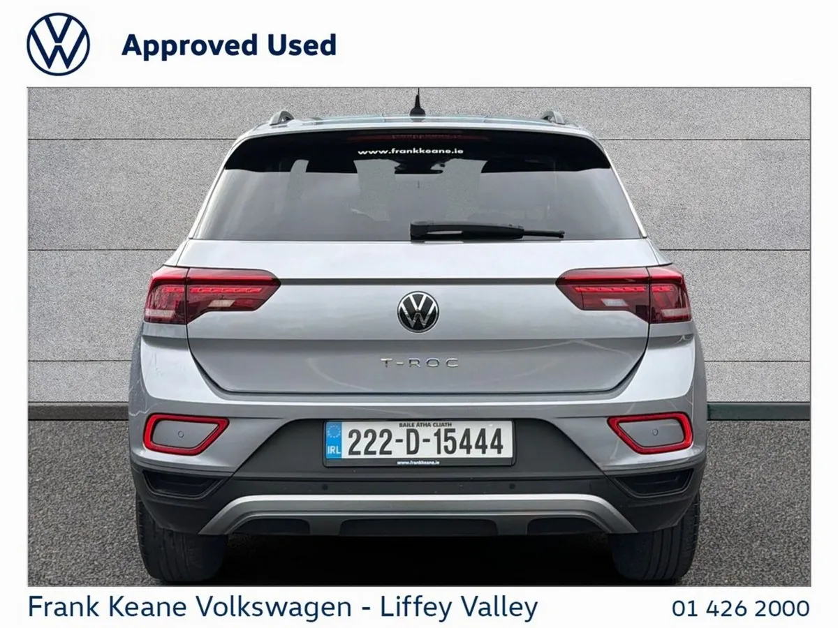 Volkswagen T-Roc SUV, Petrol, 2022, Silver