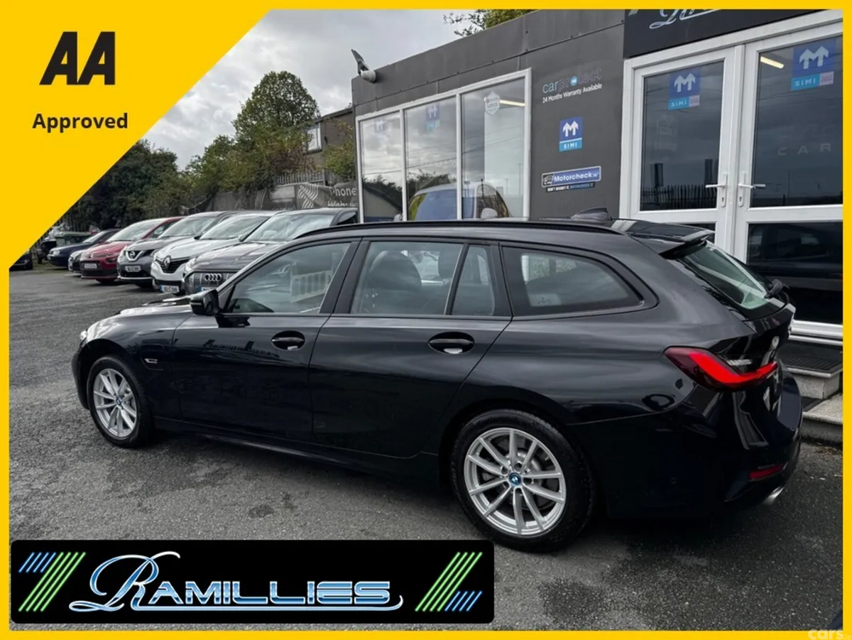 BMW 3-Series Estate, Petrol Plug-in Hybrid, 2022, Black