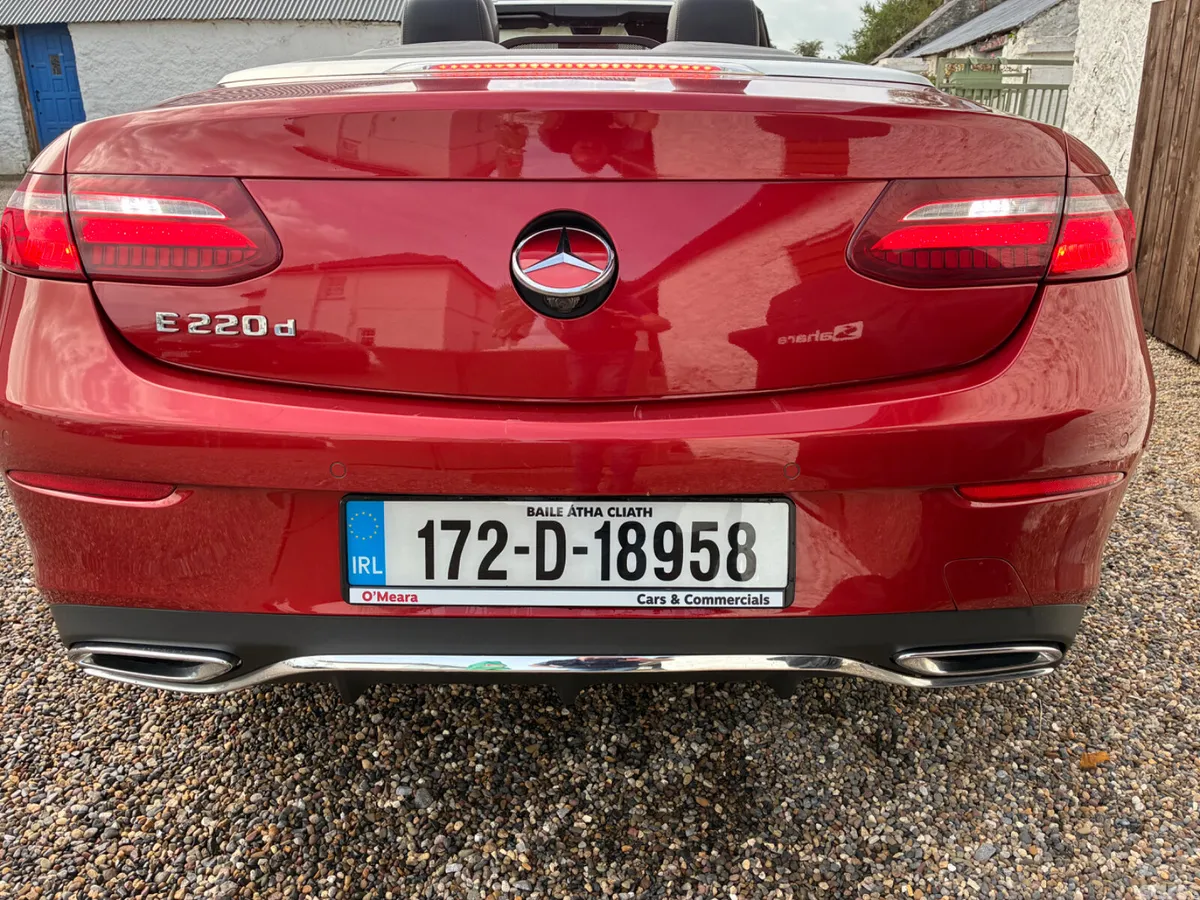 Mercedes-Benz E-Class Convertible, Diesel, 2017, Red