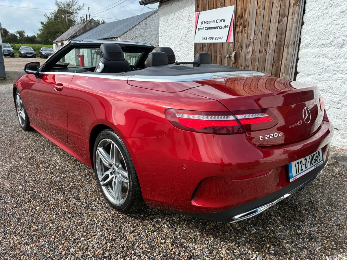 Mercedes-Benz E-Class Convertible, Diesel, 2017, Red