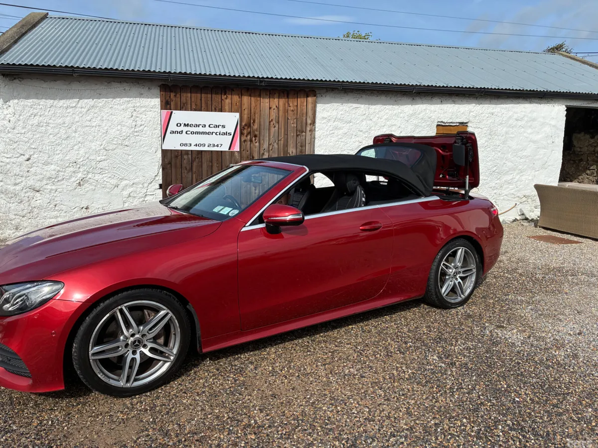 Mercedes-Benz E-Class Convertible, Diesel, 2017, Red