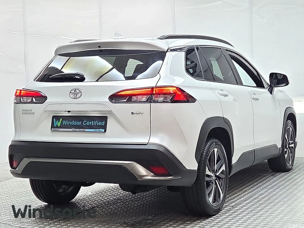 Toyota Corolla Cross SUV, Petrol Hybrid, 2024, White