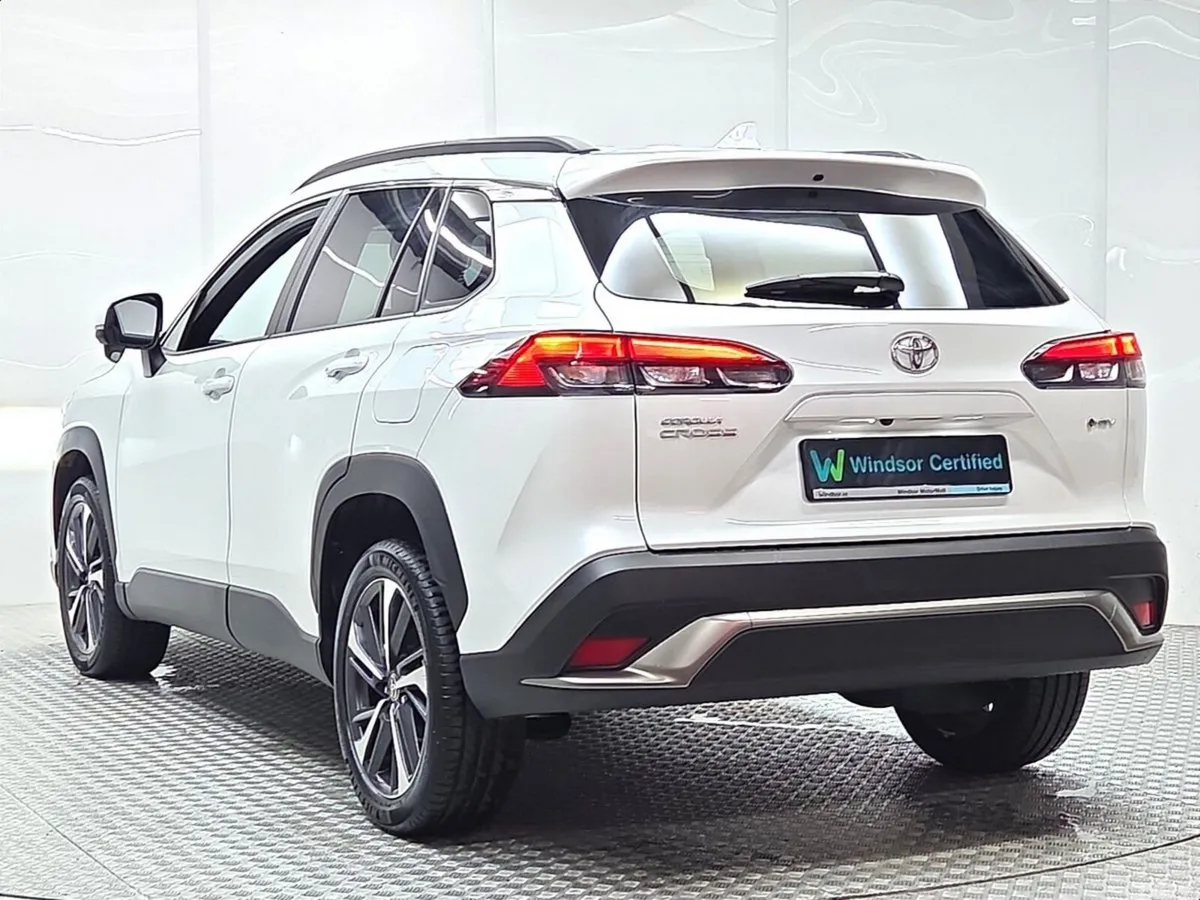 Toyota Corolla Cross SUV, Petrol Hybrid, 2024, White