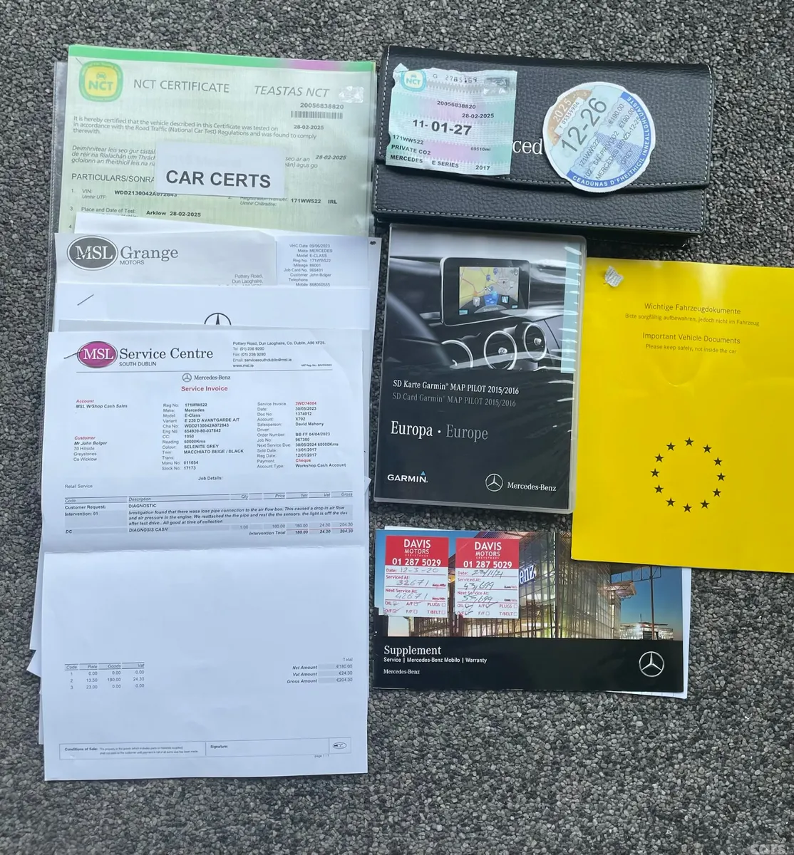 Mercedes-Benz E-Class Saloon, Diesel, 2017, Grey