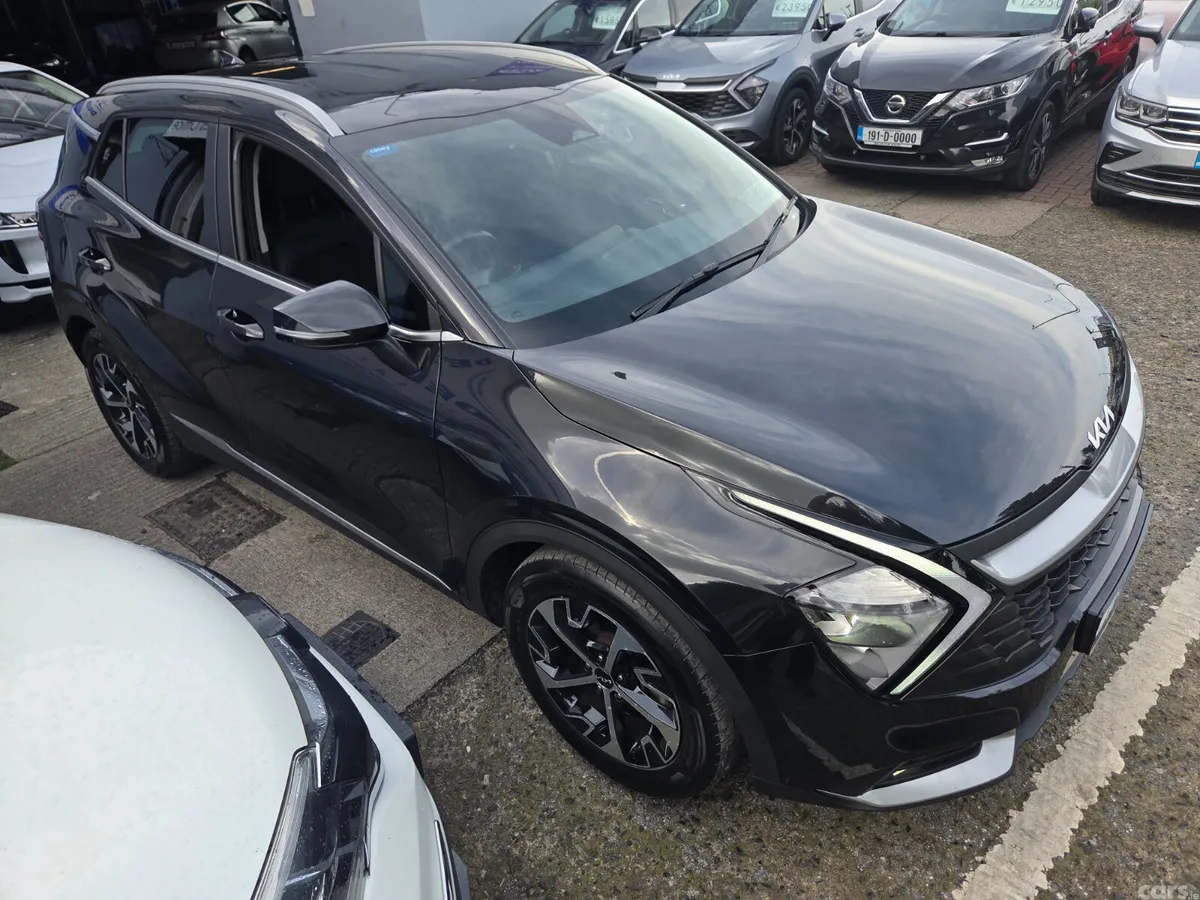 Kia Sportage SUV, Diesel Hybrid, 2023, Black