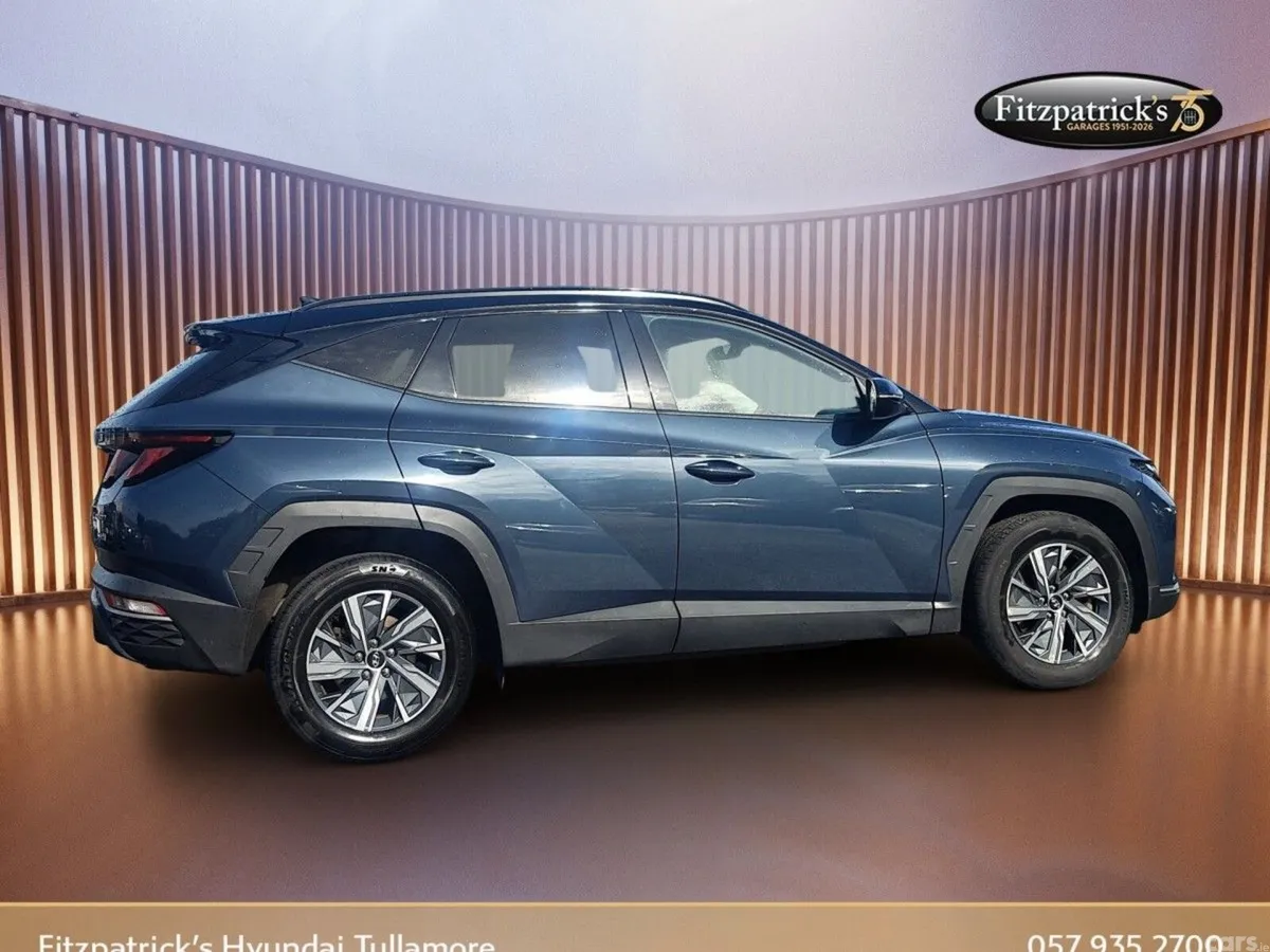Hyundai Tucson SUV, Petrol Hybrid, 2022, Blue