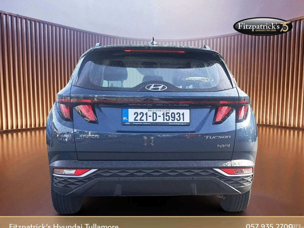 Hyundai Tucson SUV, Petrol Hybrid, 2022, Blue