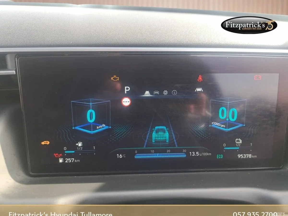 Hyundai Tucson SUV, Petrol Hybrid, 2022, Blue