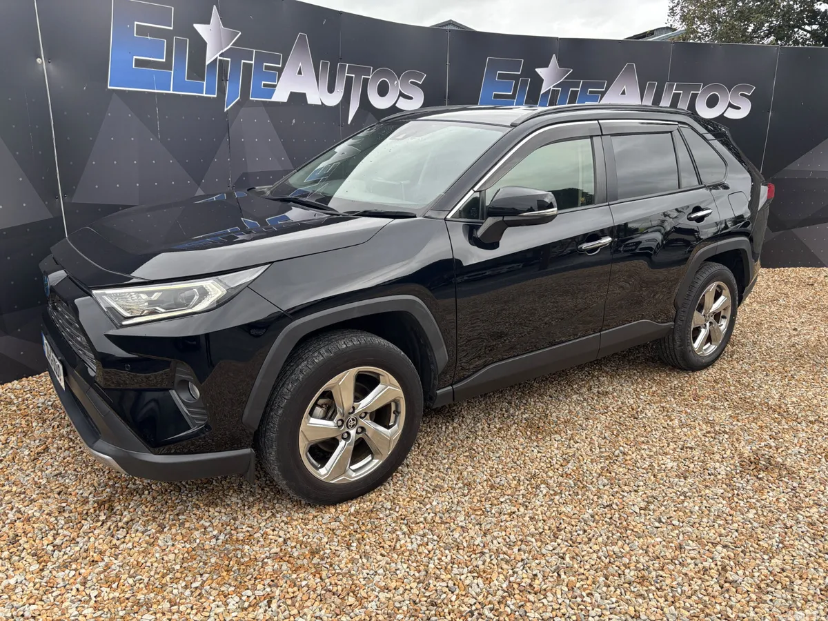Toyota RAV4 SUV, Petrol Hybrid, 2021, Black
