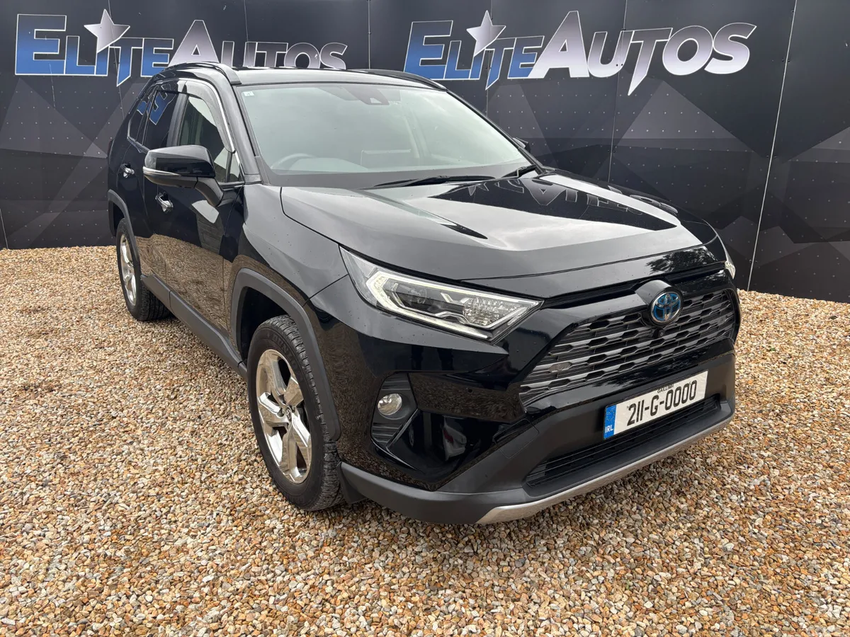 Toyota RAV4 SUV, Petrol Hybrid, 2021, Black