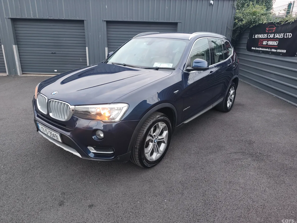 BMW X3 SUV, Diesel, 2017, Blue