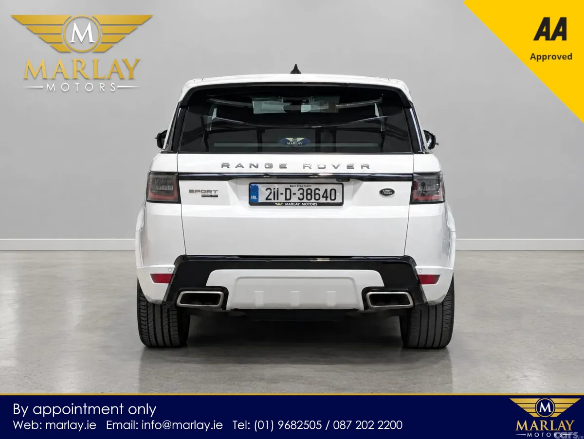 Land Rover Range Rover Sport SUV, Petrol Plug-in Hybrid, 2021, White