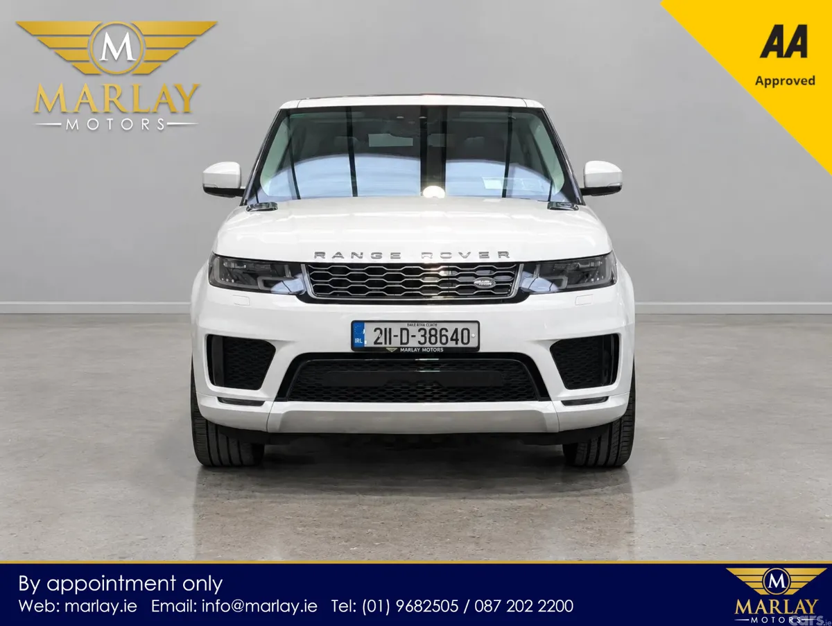 Land Rover Range Rover Sport SUV, Petrol Plug-in Hybrid, 2021, White