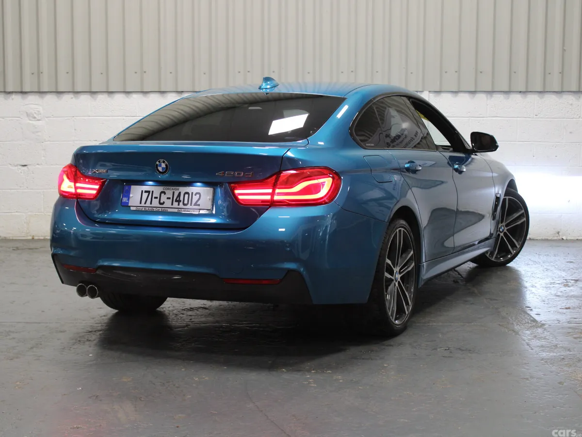 BMW 4-Series Saloon, Diesel, 2017, Blue