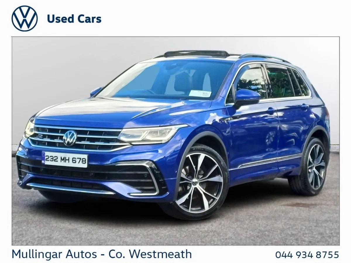 Volkswagen Tiguan SUV, Diesel, 2023, Blue
