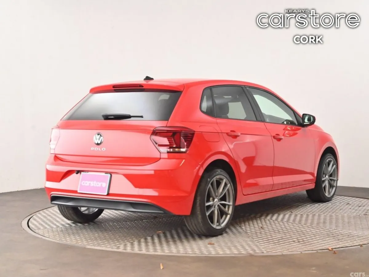 Volkswagen Polo Hatchback, Petrol, 2021, Red