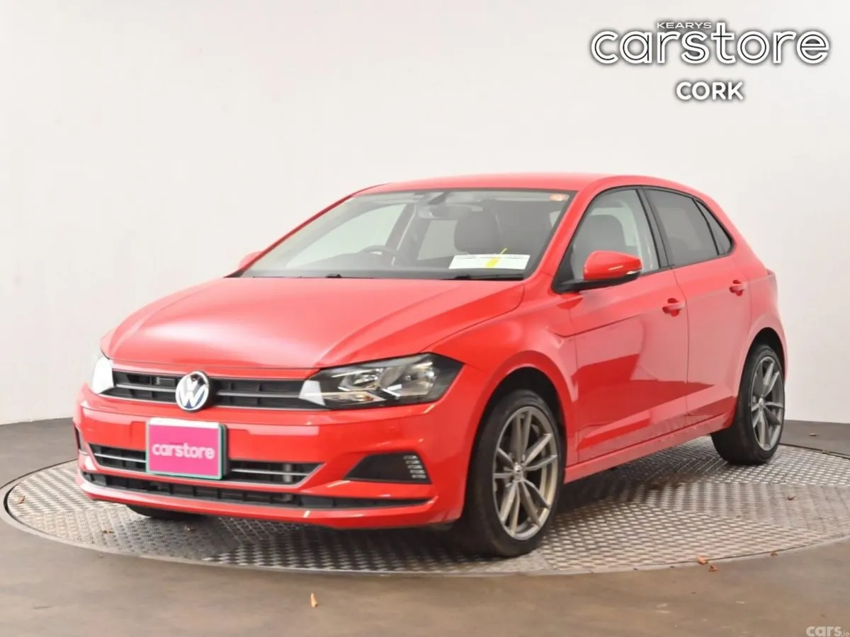 Volkswagen Polo Hatchback, Petrol, 2021, Red
