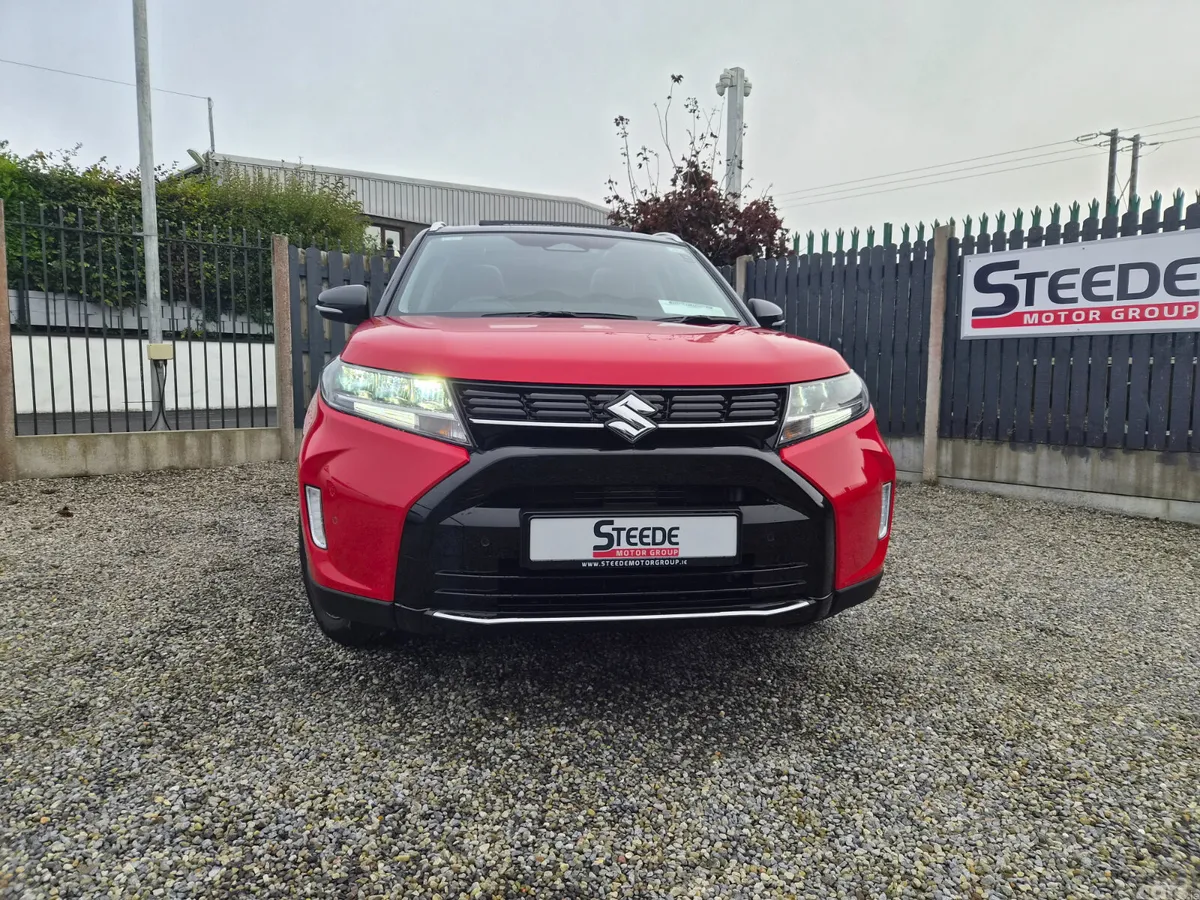 Suzuki Vitara SUV, Petrol Hybrid, 2025, Red