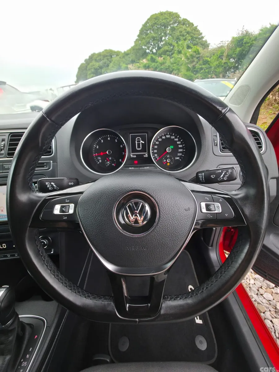 Volkswagen Polo Hatchback, Petrol, 2017, Red